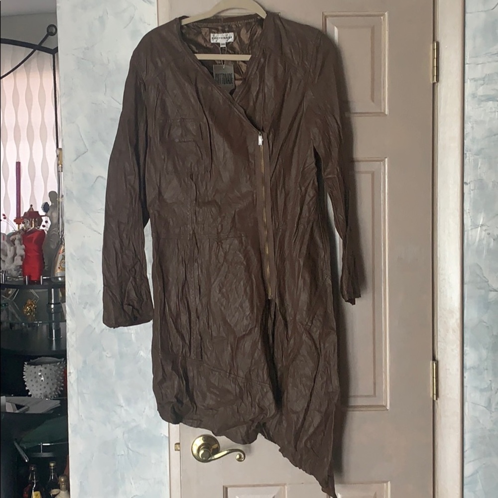 Cottonade Leather Jacket